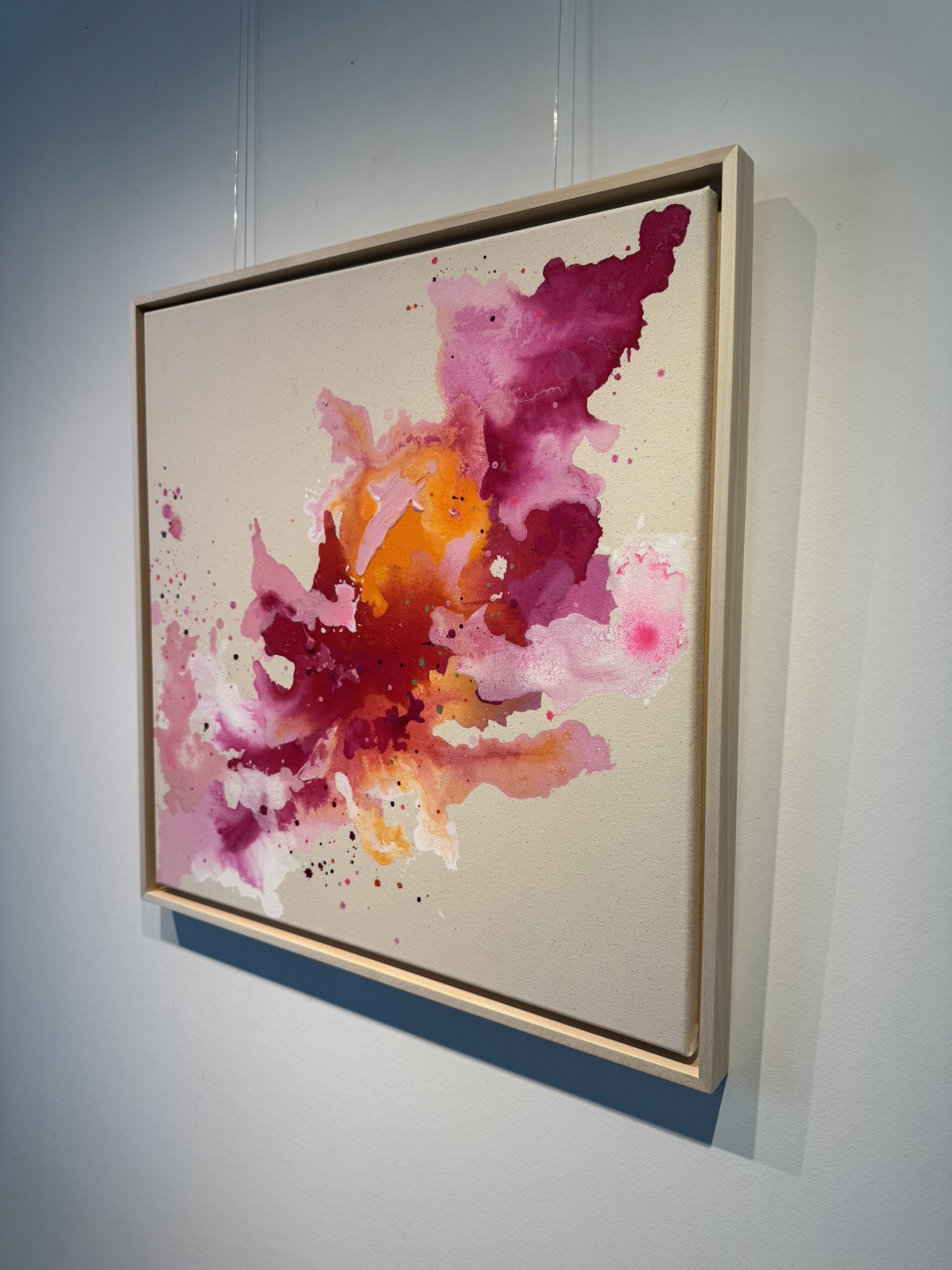 Leise Wärme, 2026, Acryl auf grundierter Leinwand, Ansicht 9
